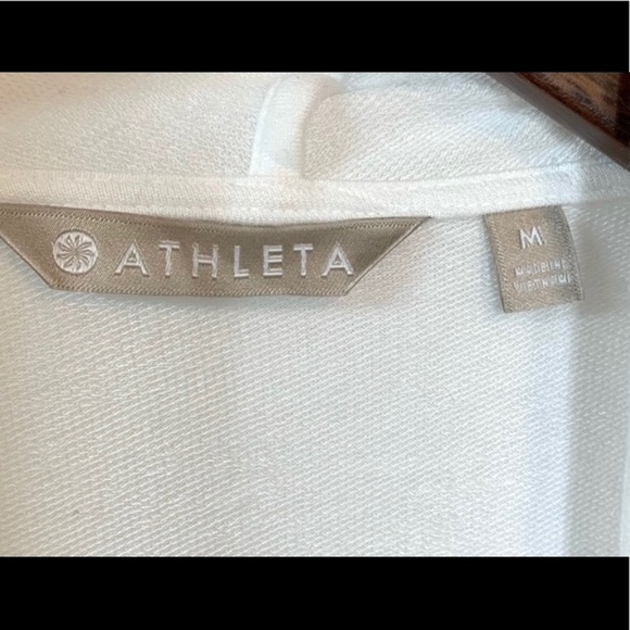 ATHLETA 2018 'Mindsight Vest' Long CYA Sleeveless Top White - Picture 4 of 5